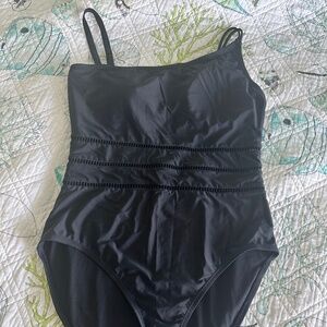 Blue Rod Beattie black swimsuit
